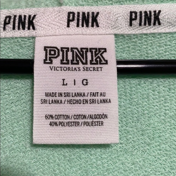 PINK Victoria’s Secret pistachio pullover - Picture 5 of 6